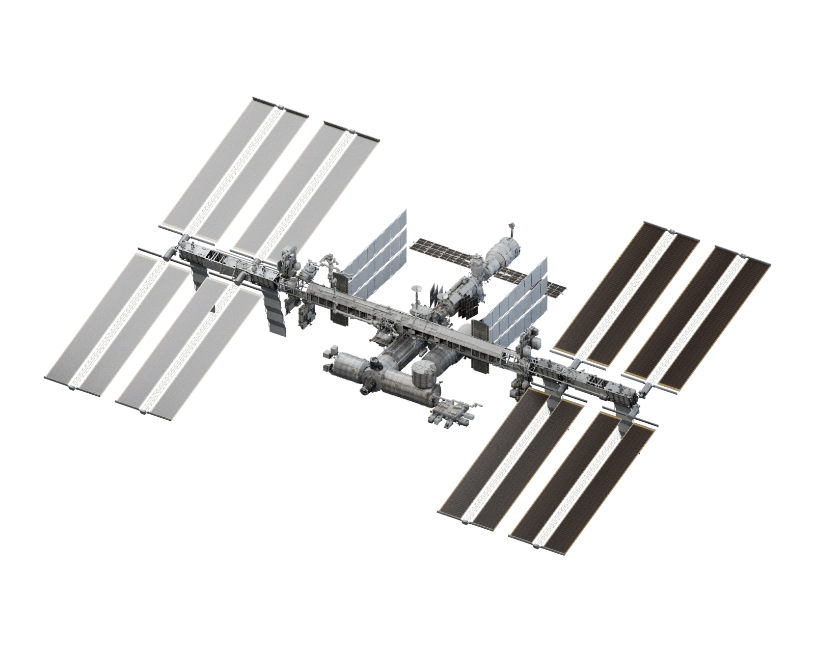 ISS spacecraft model