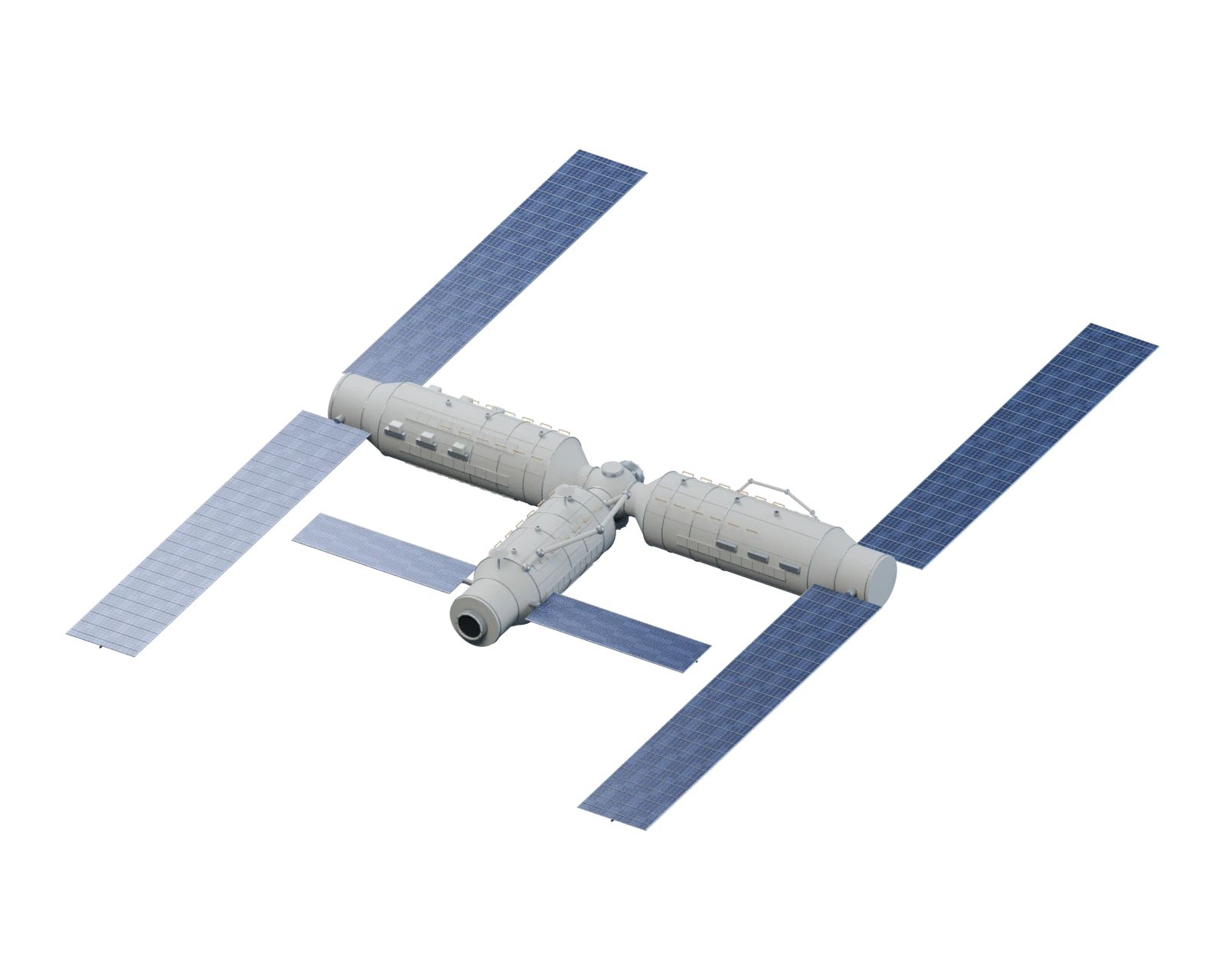 Tiangong spacecraft model